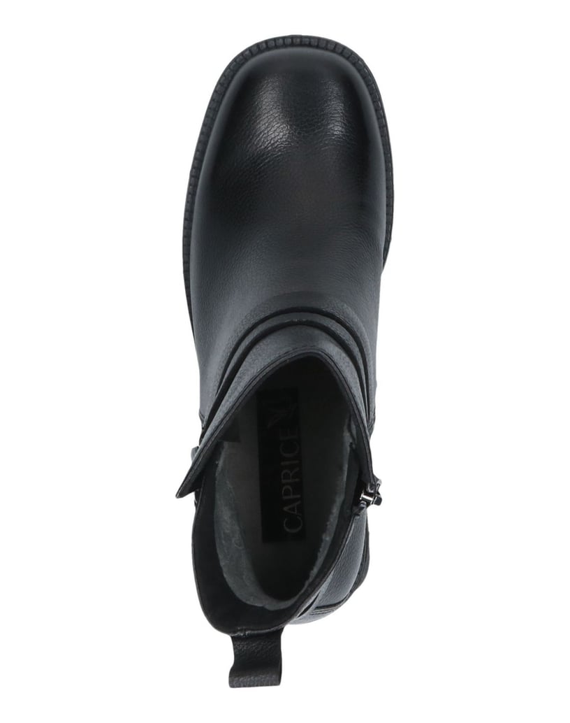 Caprice-Stiefelette-schwarz