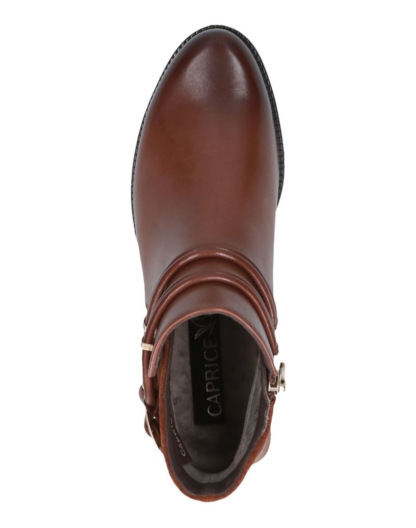 Caprice-Stiefelette-braun