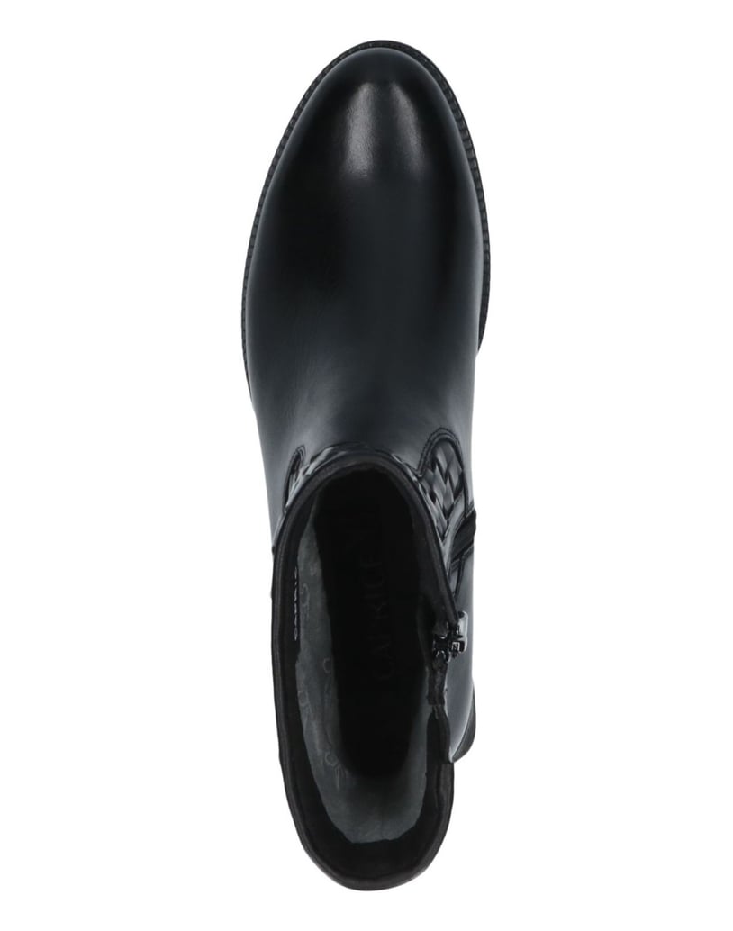 Caprice-Stiefelette-schwarz