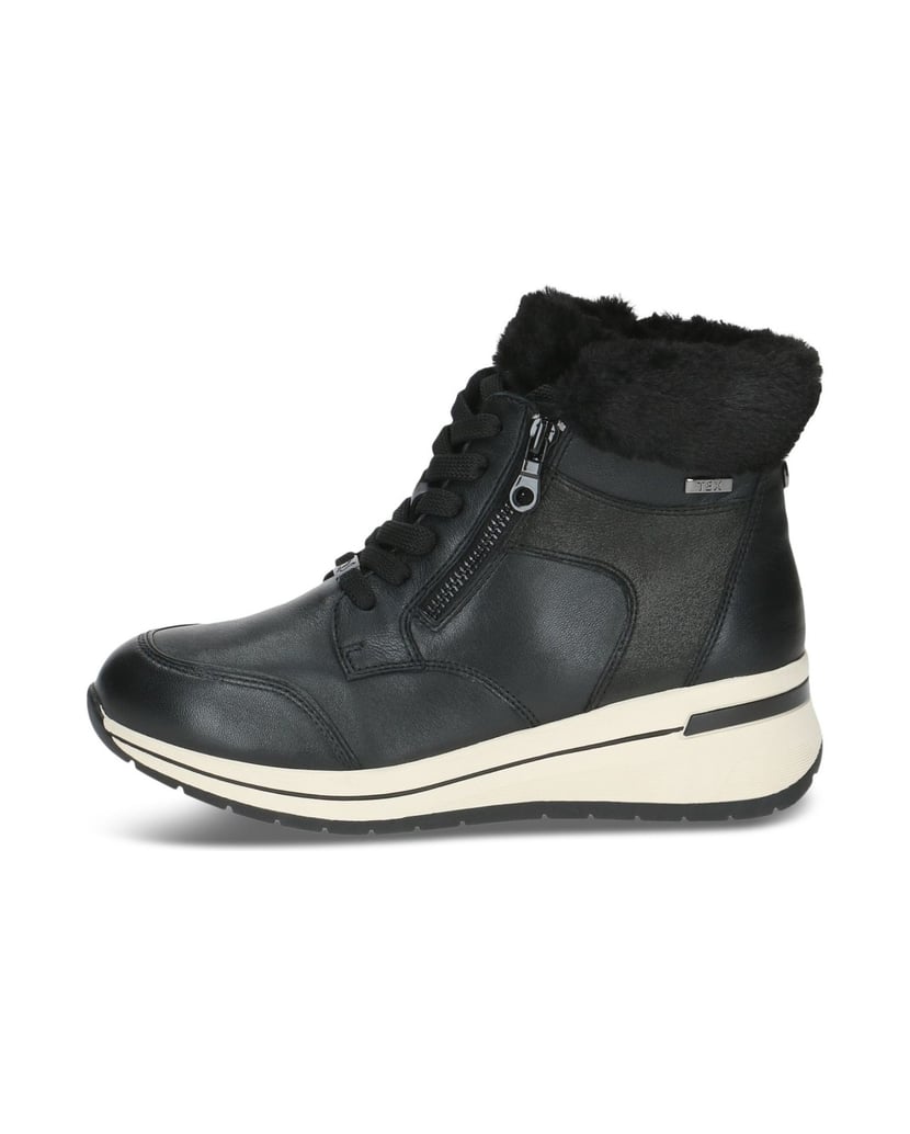 Caprice-Stiefelette-schwarz