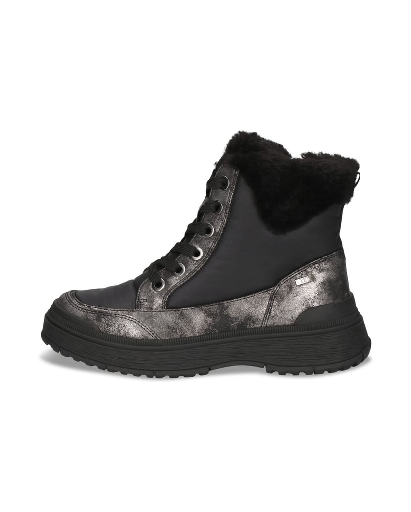 Caprice-Stiefelette-schwarz