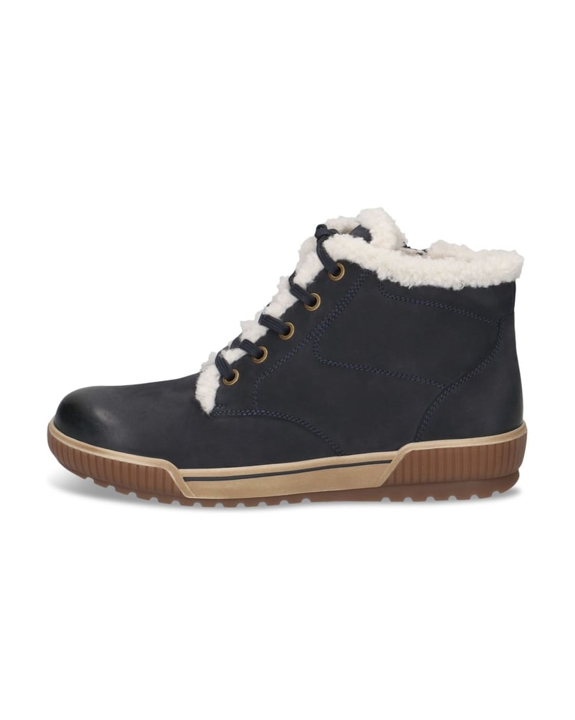 Caprice-Stiefelette-blau