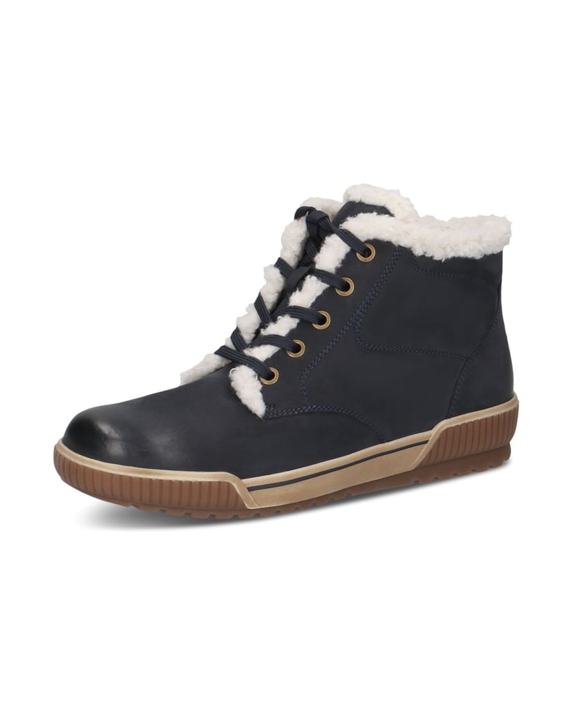 Caprice-Stiefelette-blau