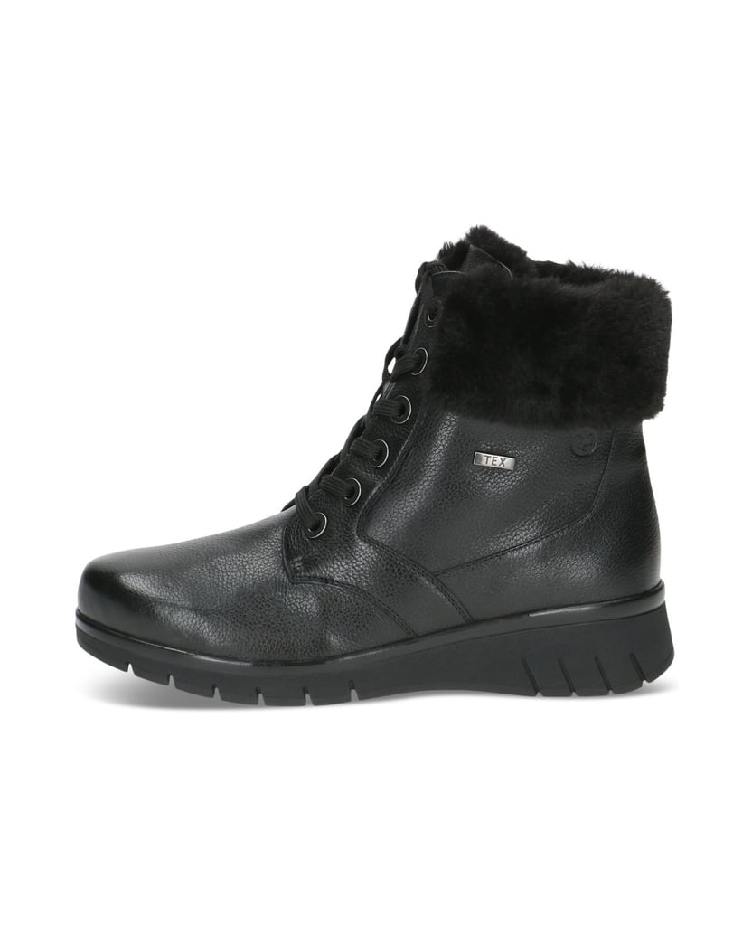 Caprice-Stiefelette-schwarz