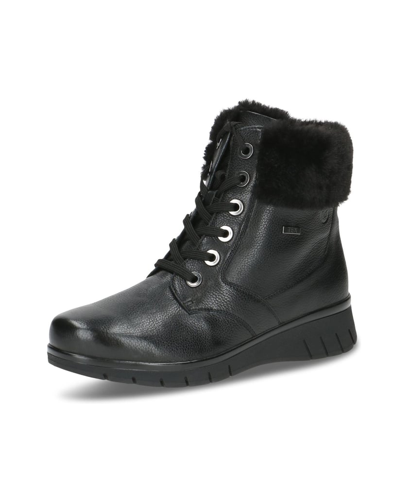 Caprice-Stiefelette-schwarz