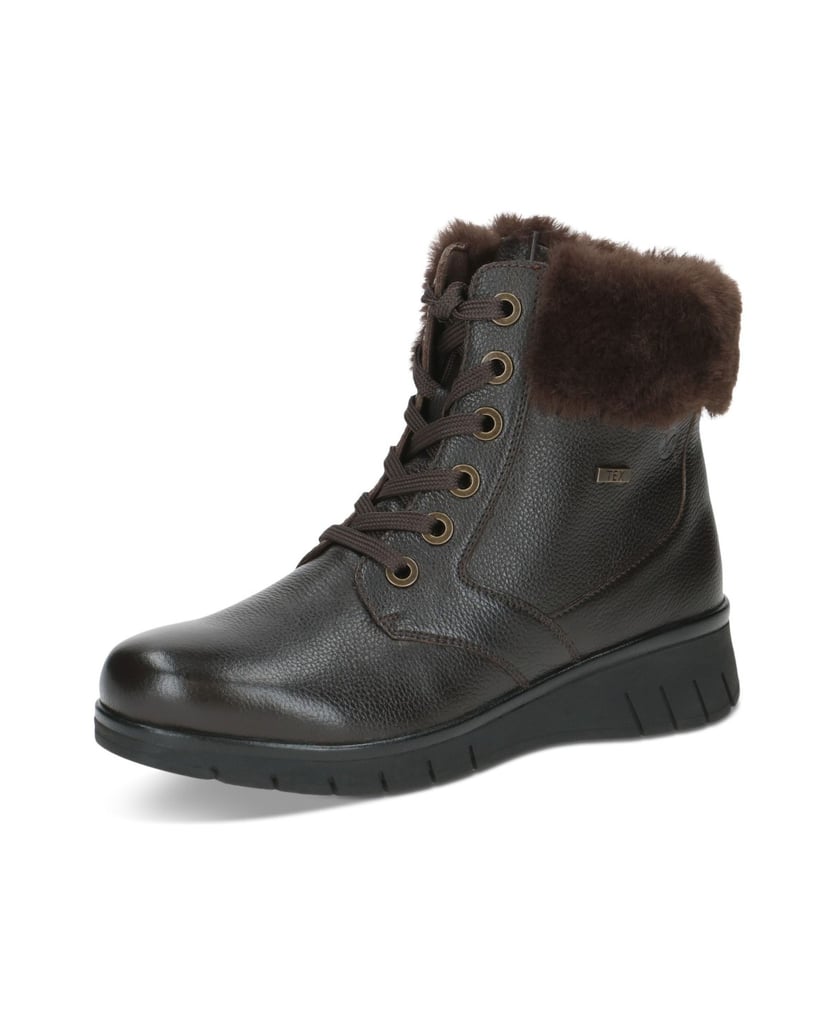 Caprice-Stiefelette-schwarz