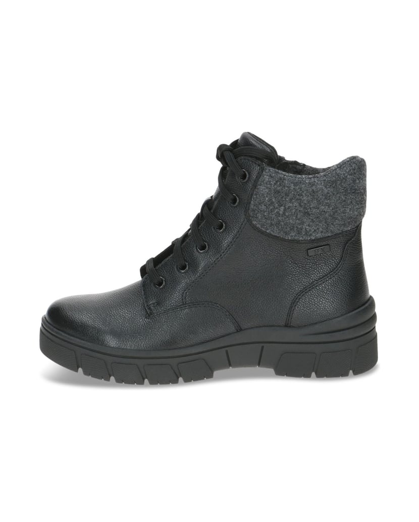 Caprice-Stiefelette-schwarz