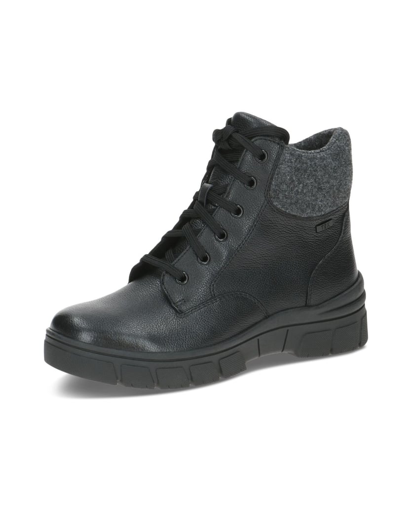 Caprice-Stiefelette-schwarz