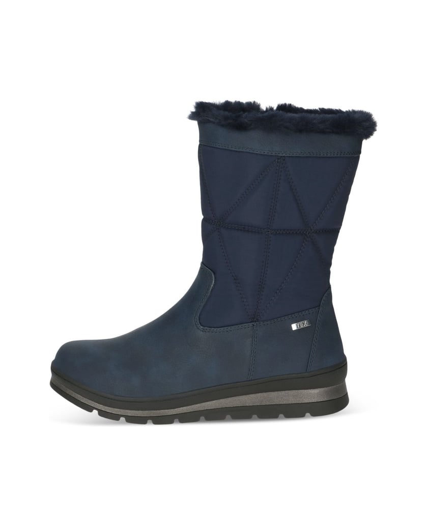 Caprice-Stiefelette-blau
