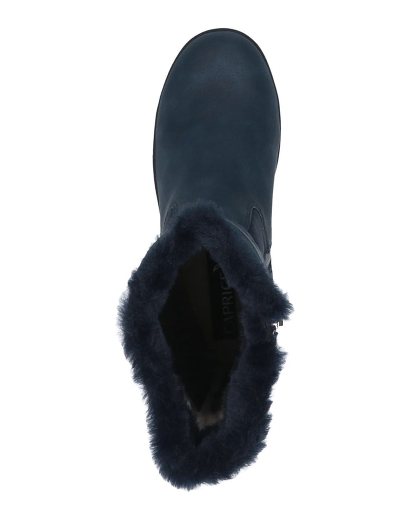Caprice-Stiefelette-blau