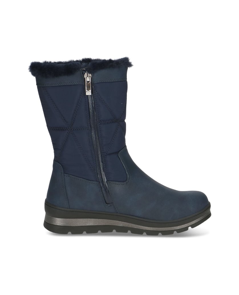 Caprice-Stiefelette-blau