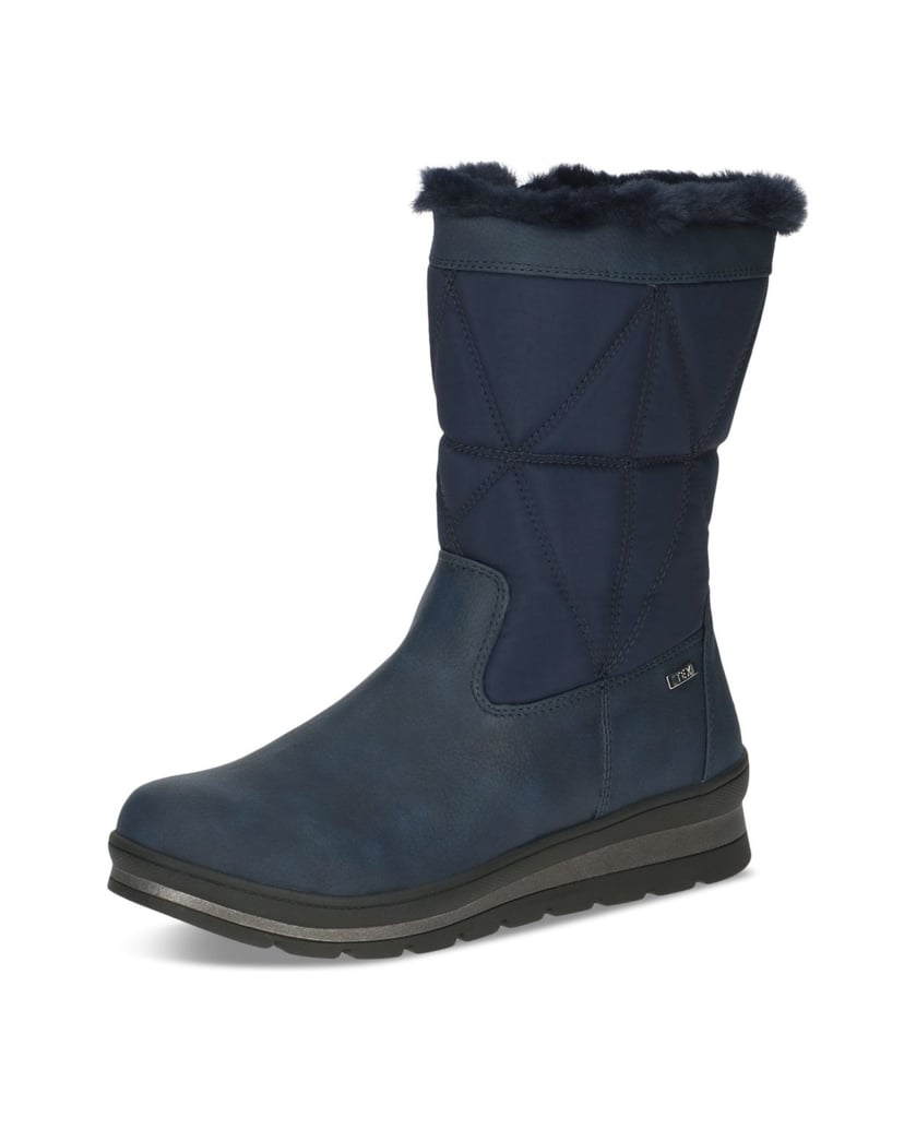 Caprice-Stiefelette-blau