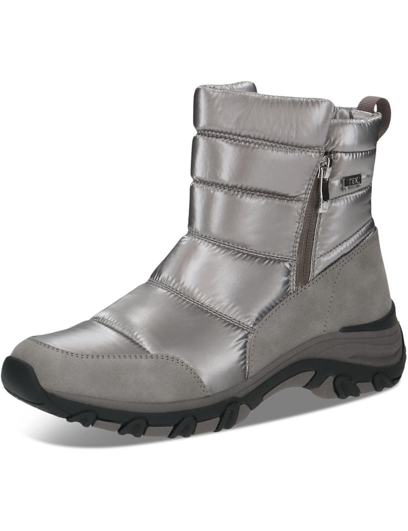 Caprice-Stiefelette-beige