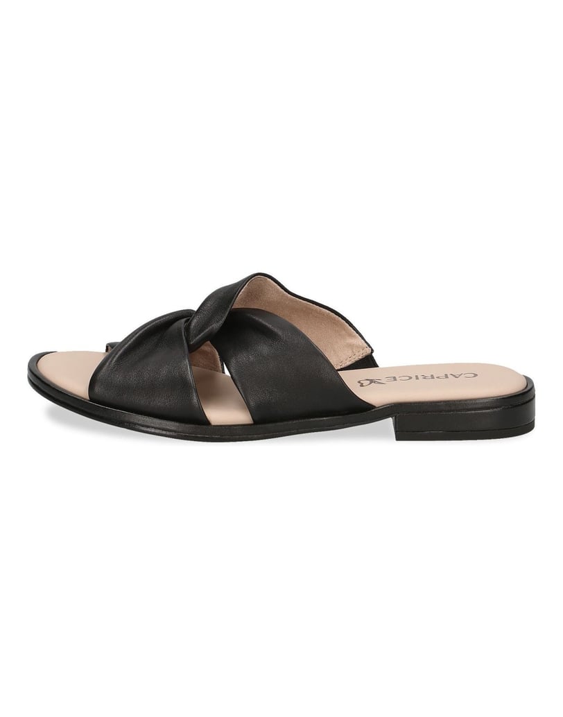 Caprice-Pantolette-schwarz