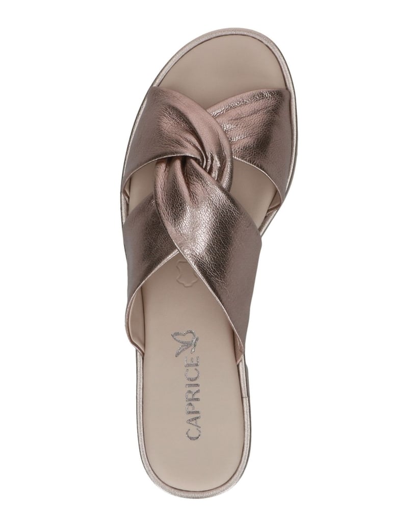 Caprice-Pantolette-schwarz