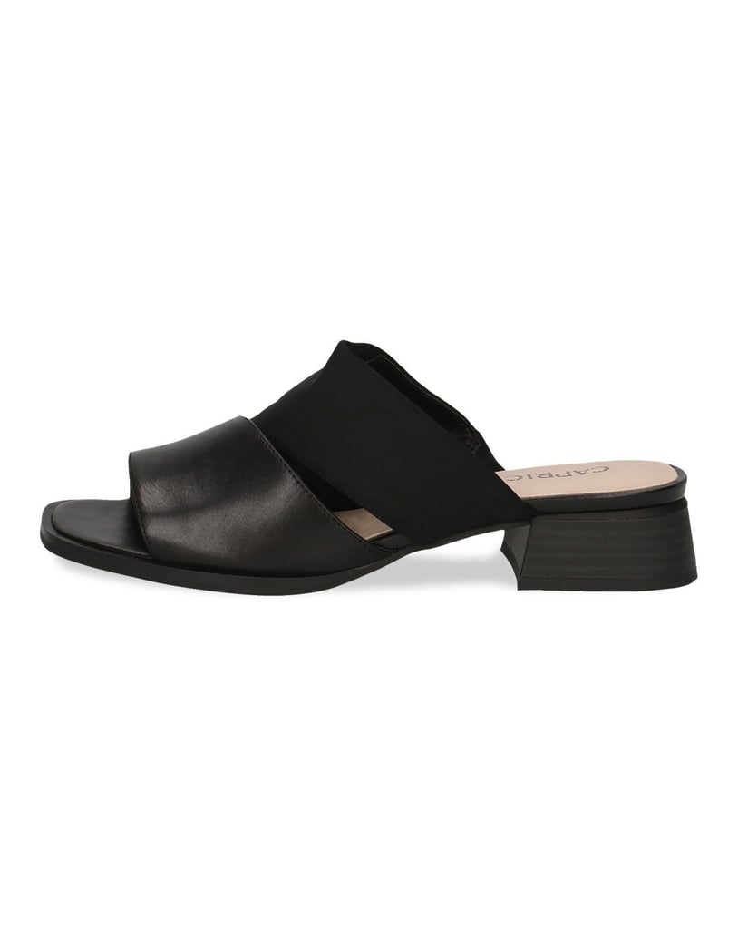 Caprice-Pantolette-schwarz