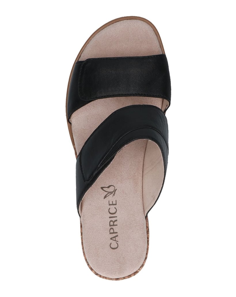 Caprice-Pantolette-schwarz