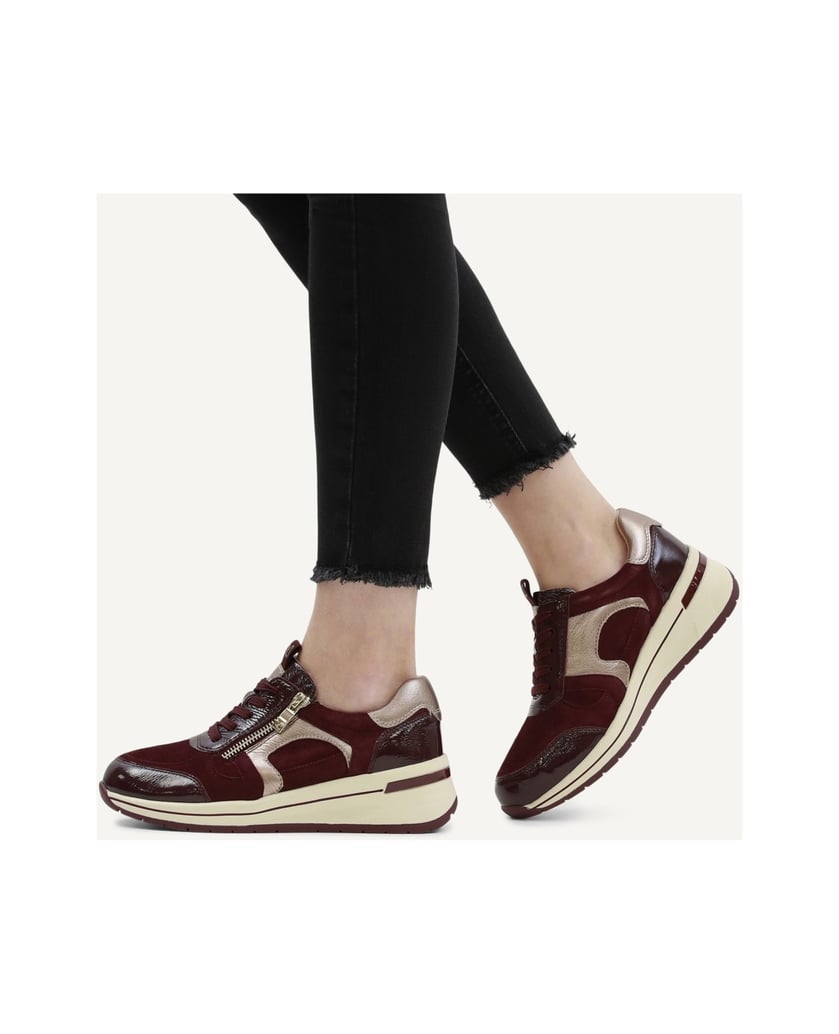 Caprice-Sneaker-rot