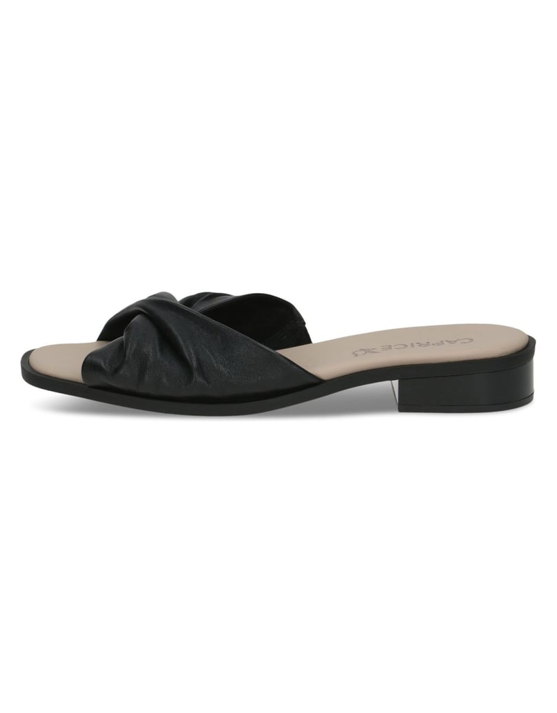 Caprice-Pantolette-schwarz