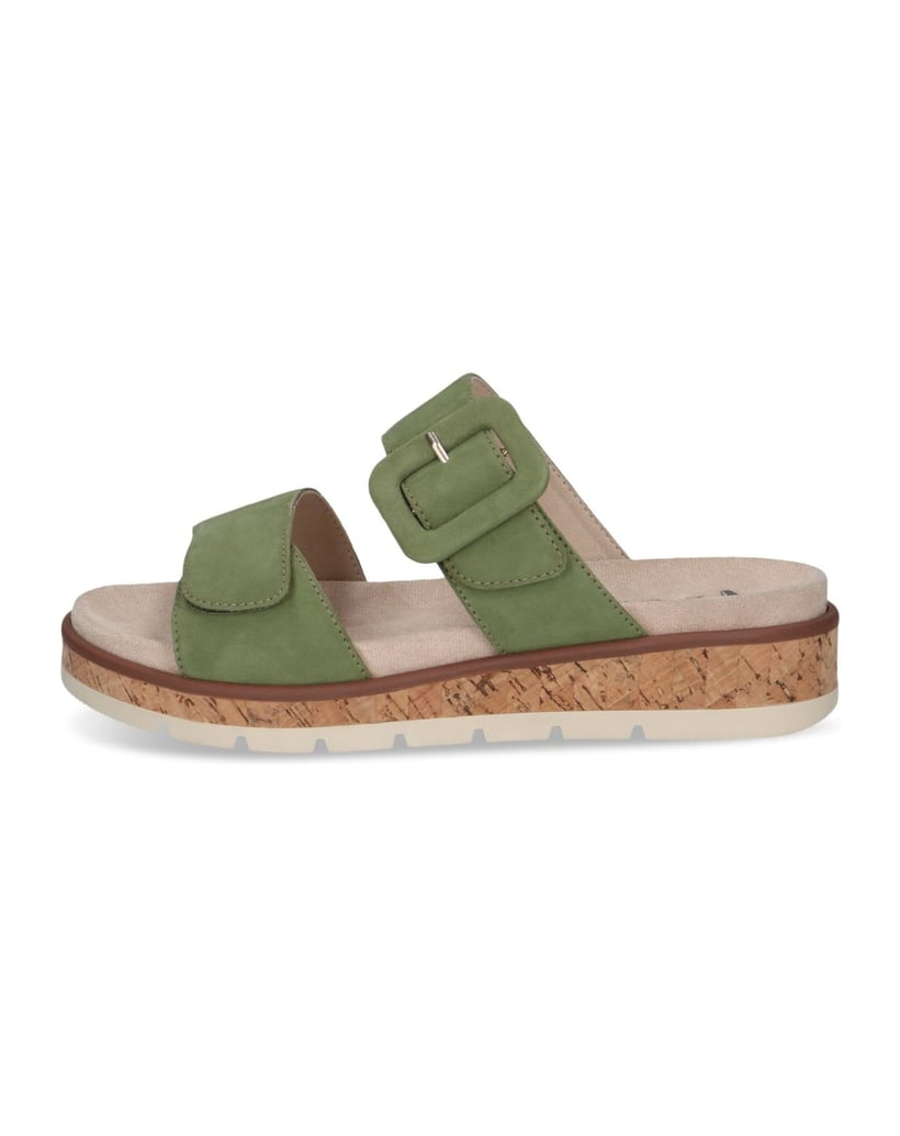 Caprice-Slipper-grün