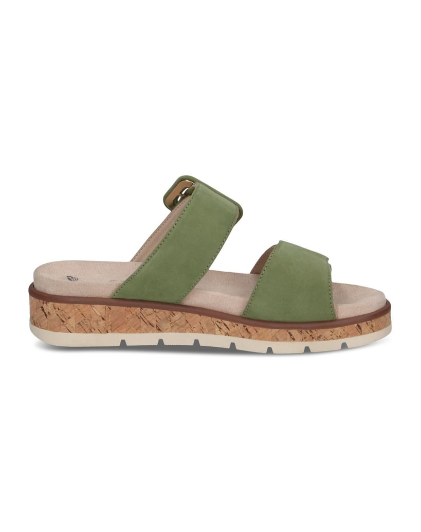Caprice-Slipper-grün