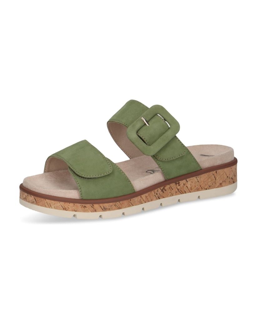 Caprice-Slipper-grün