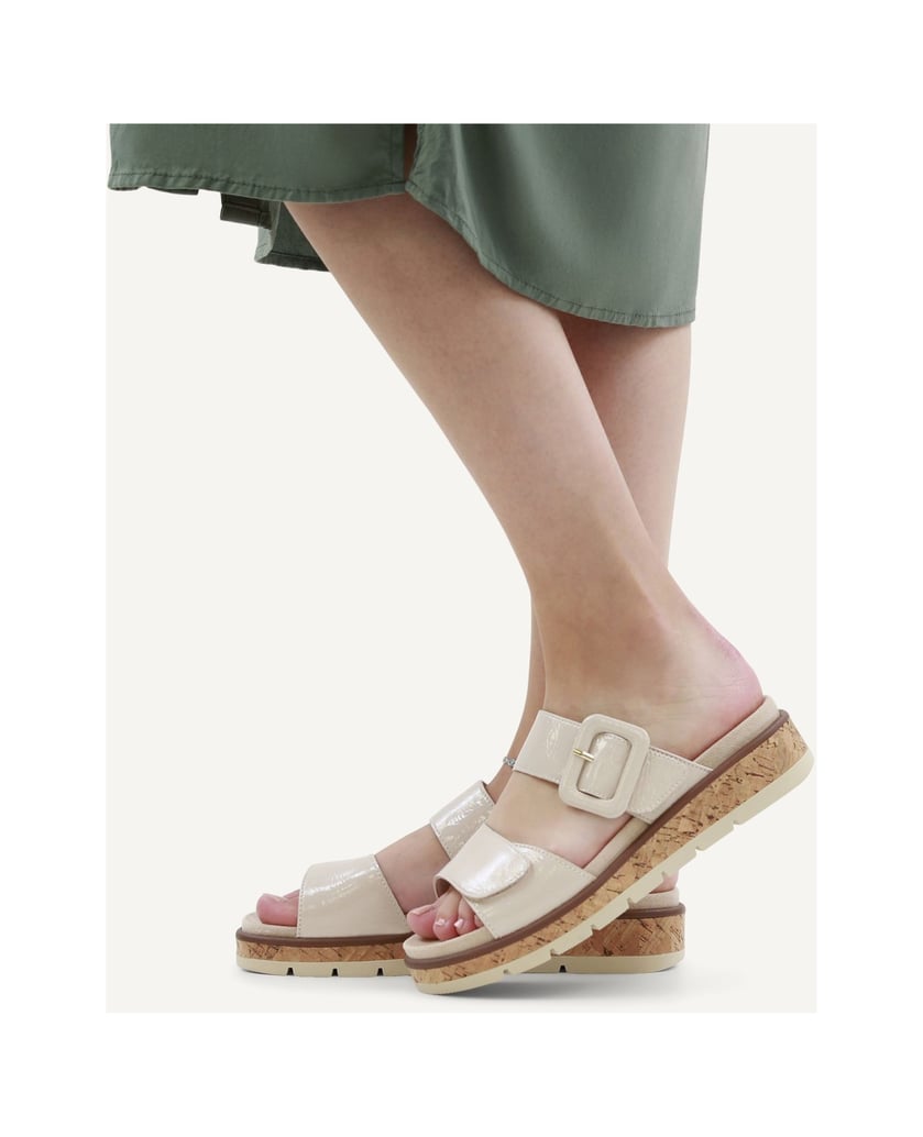 Caprice-Slipper-grün