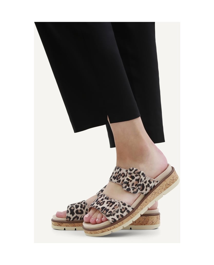 Caprice-Slipper-grün