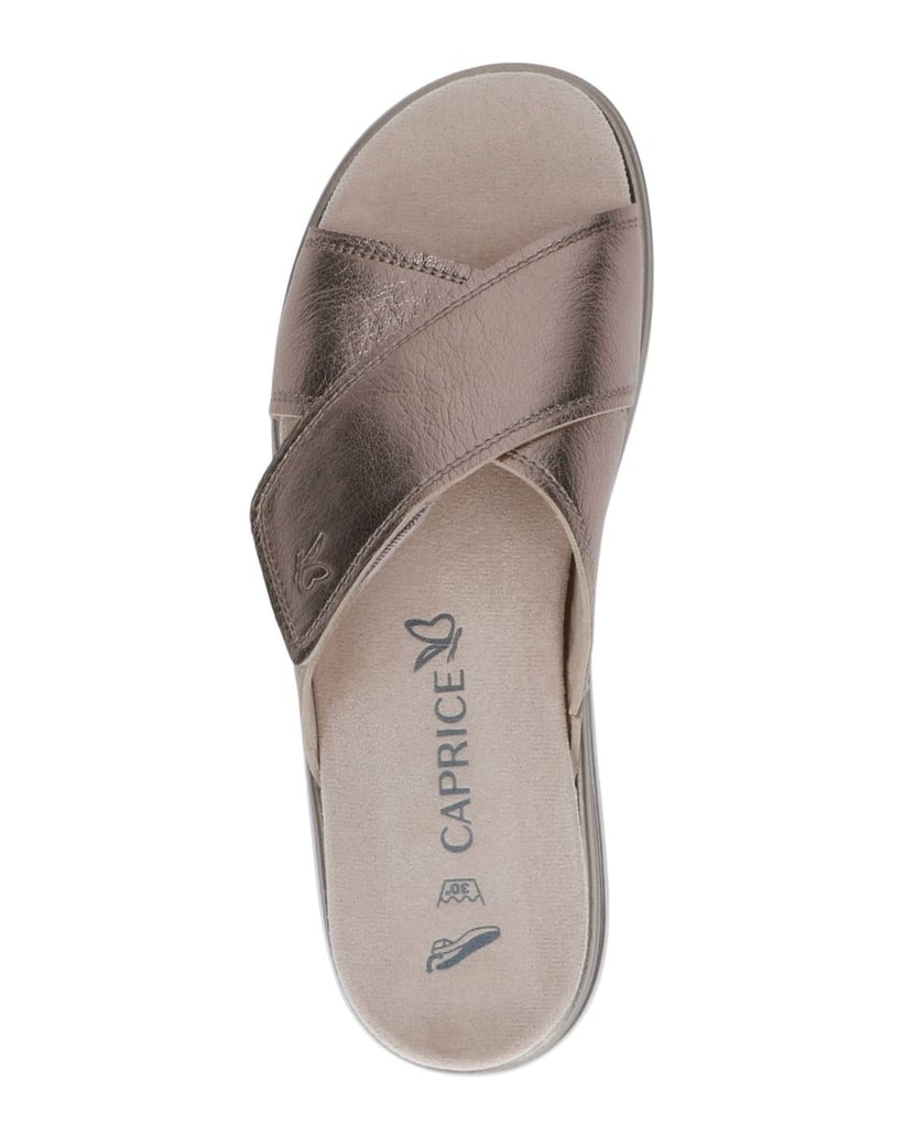 Caprice-Slipper-schwarz