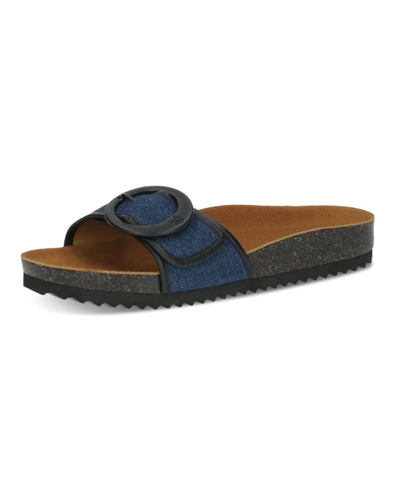 Caprice-Pantolette-blau