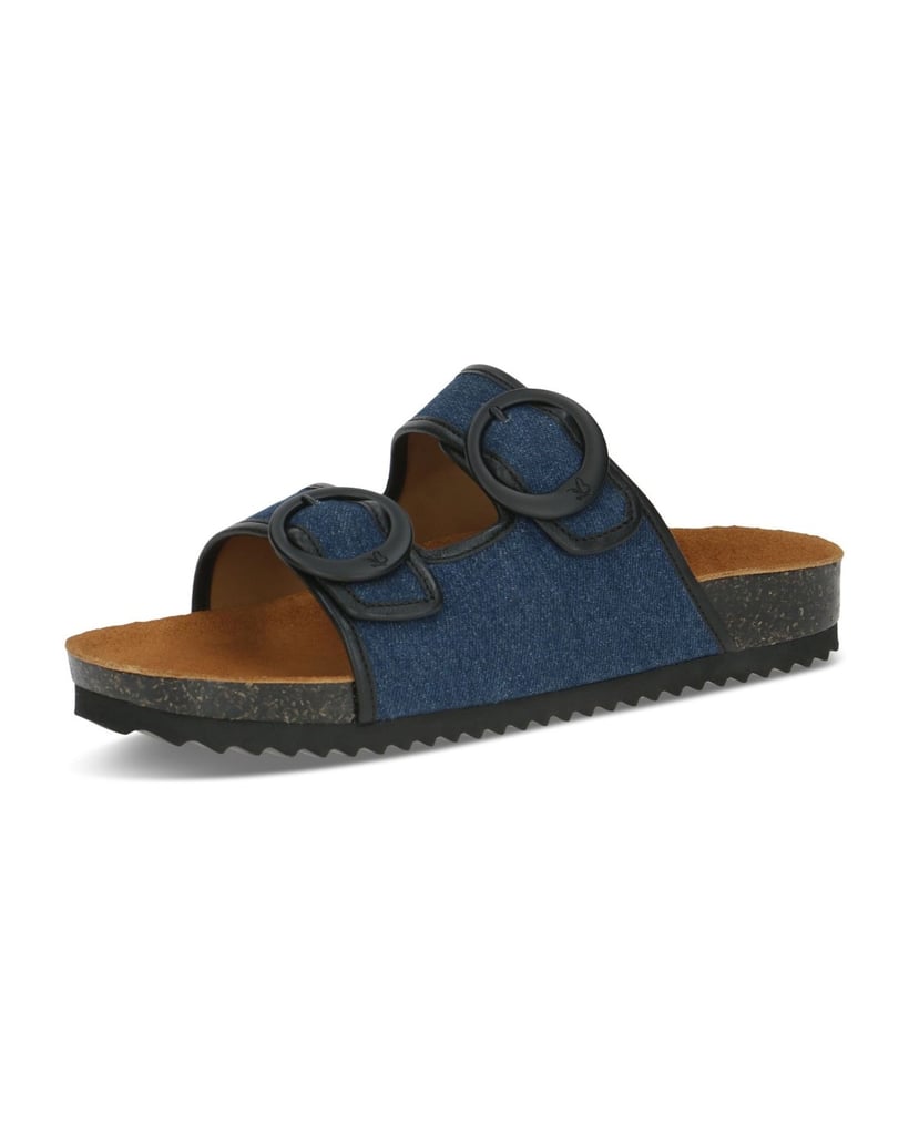 Caprice-Pantolette-blau