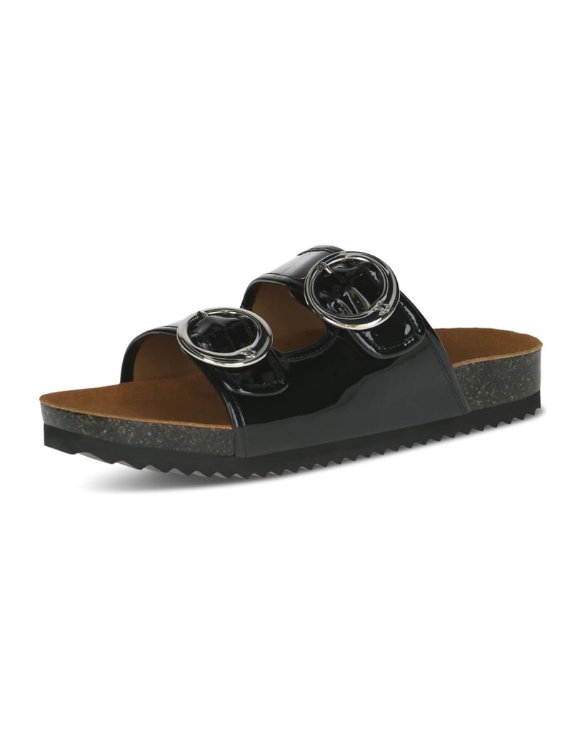 Caprice-Pantolette-schwarz