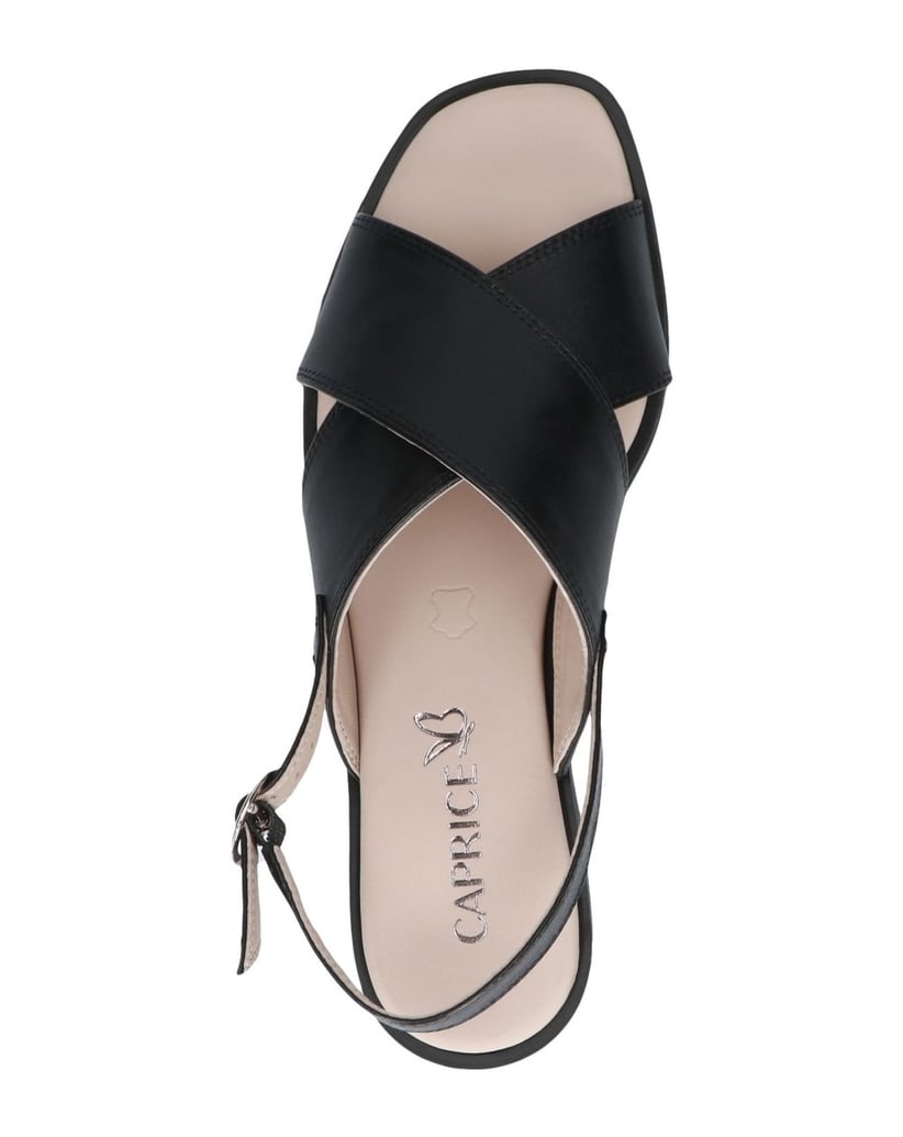 Caprice-Sandalette-schwarz