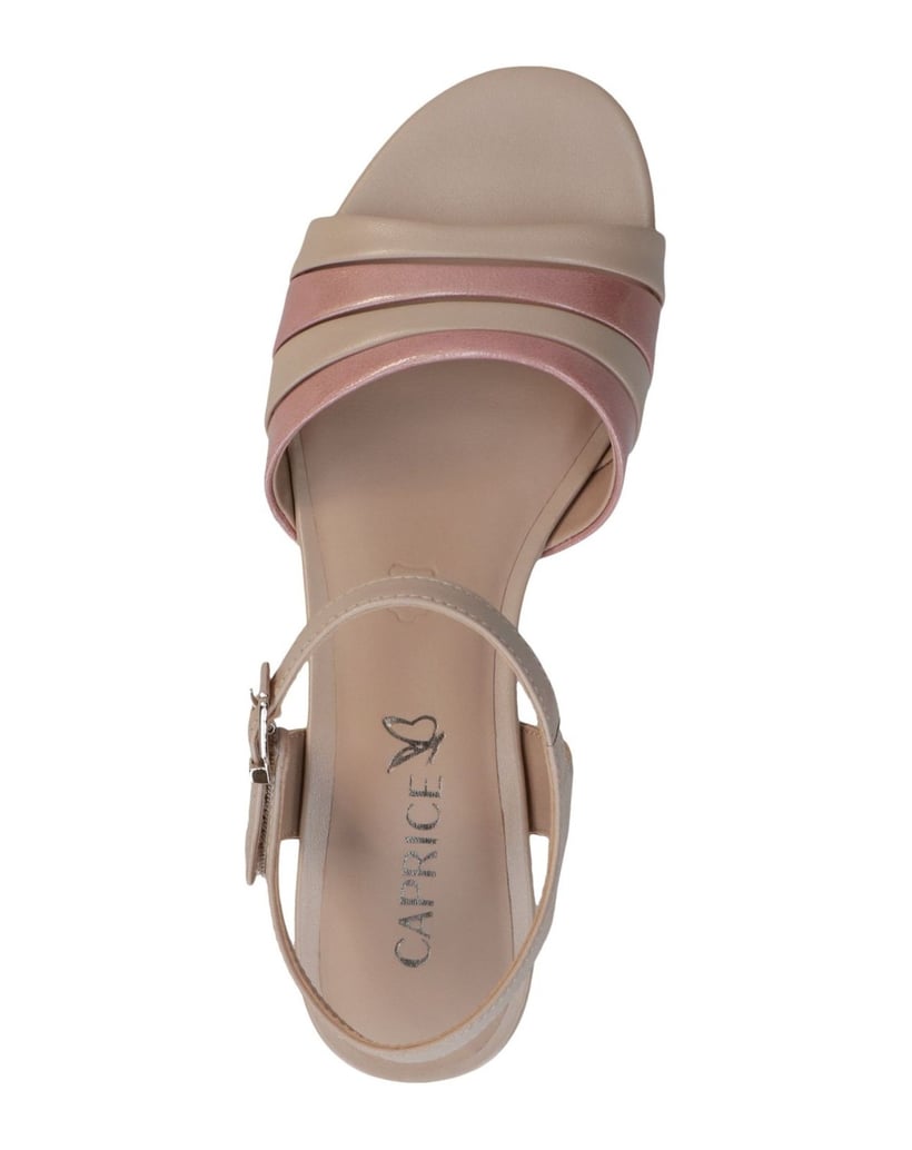 Caprice-Sandalette-beige