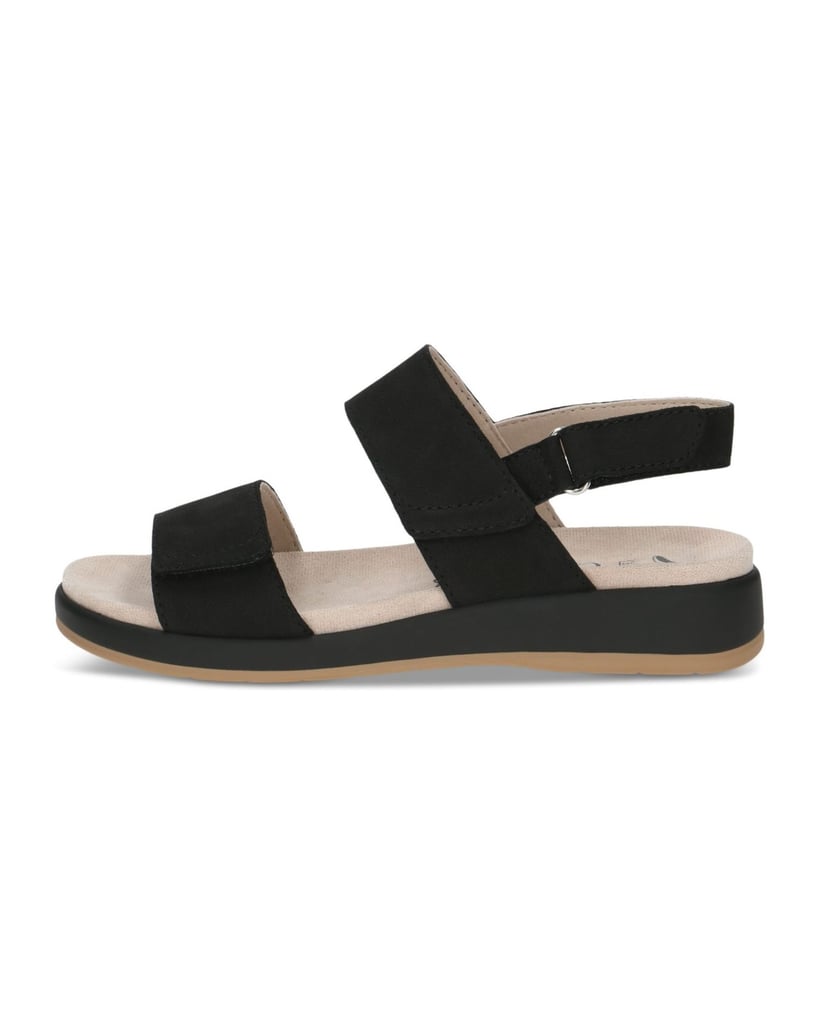 Caprice-Sandale-schwarz