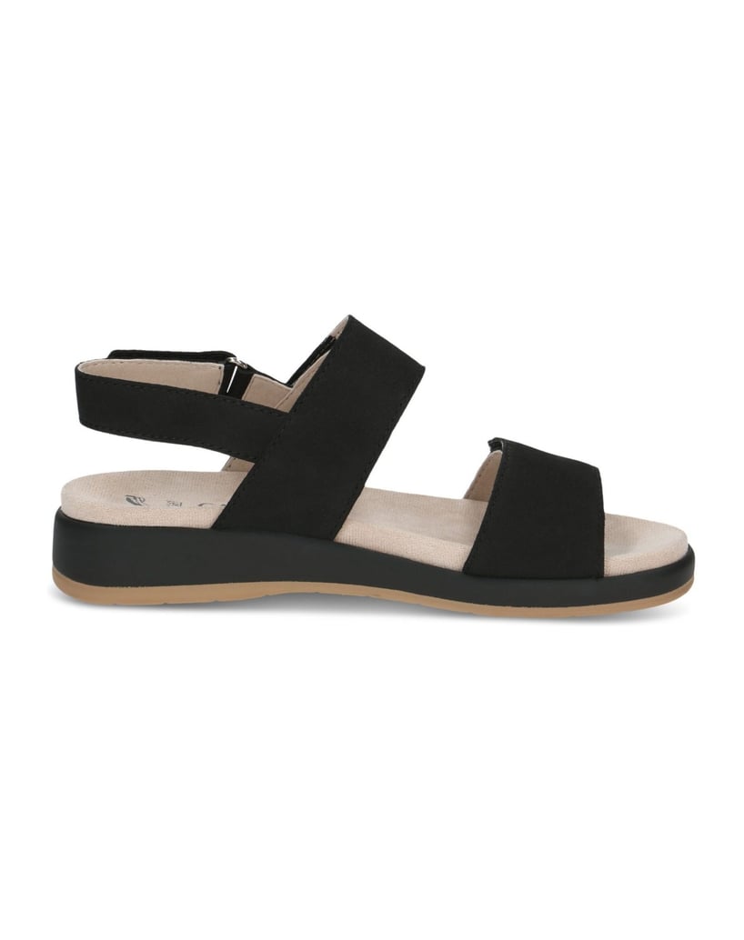 Caprice-Sandale-schwarz