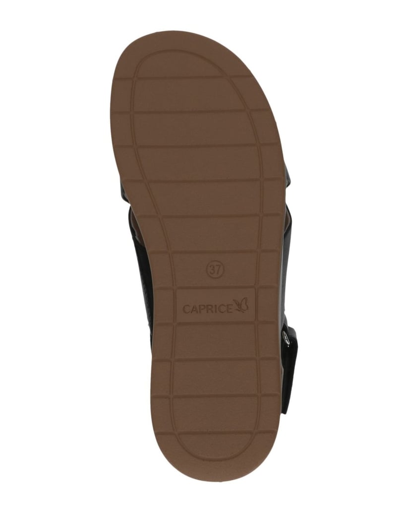 Caprice-Sandale-schwarz