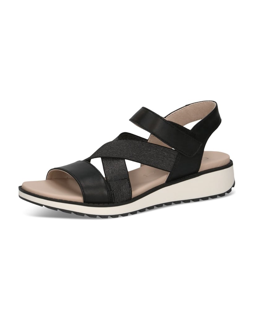 Caprice-Sandale-schwarz