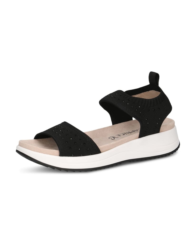 Caprice-Sandale-schwarz