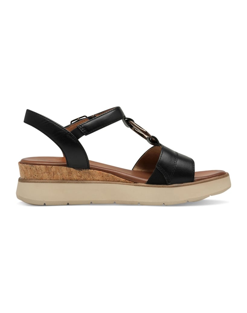 TAMARIS-Sandalette-braun