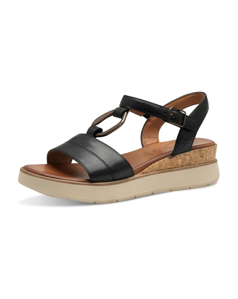 TAMARIS-Sandalette-braun