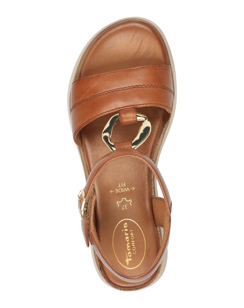TAMARIS-Sandalette-braun