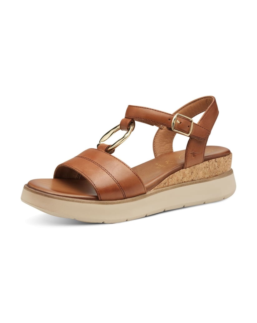 TAMARIS-Sandalette-braun