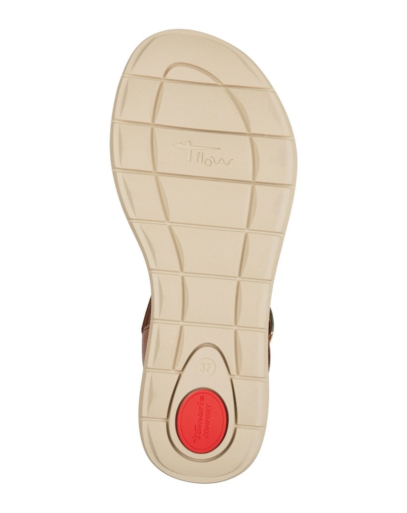 TAMARIS-Sandalette-braun