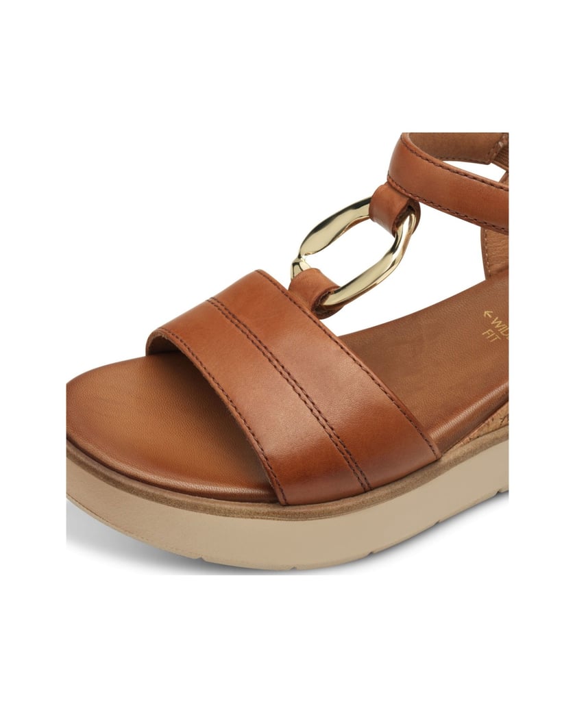 TAMARIS-Sandalette-braun