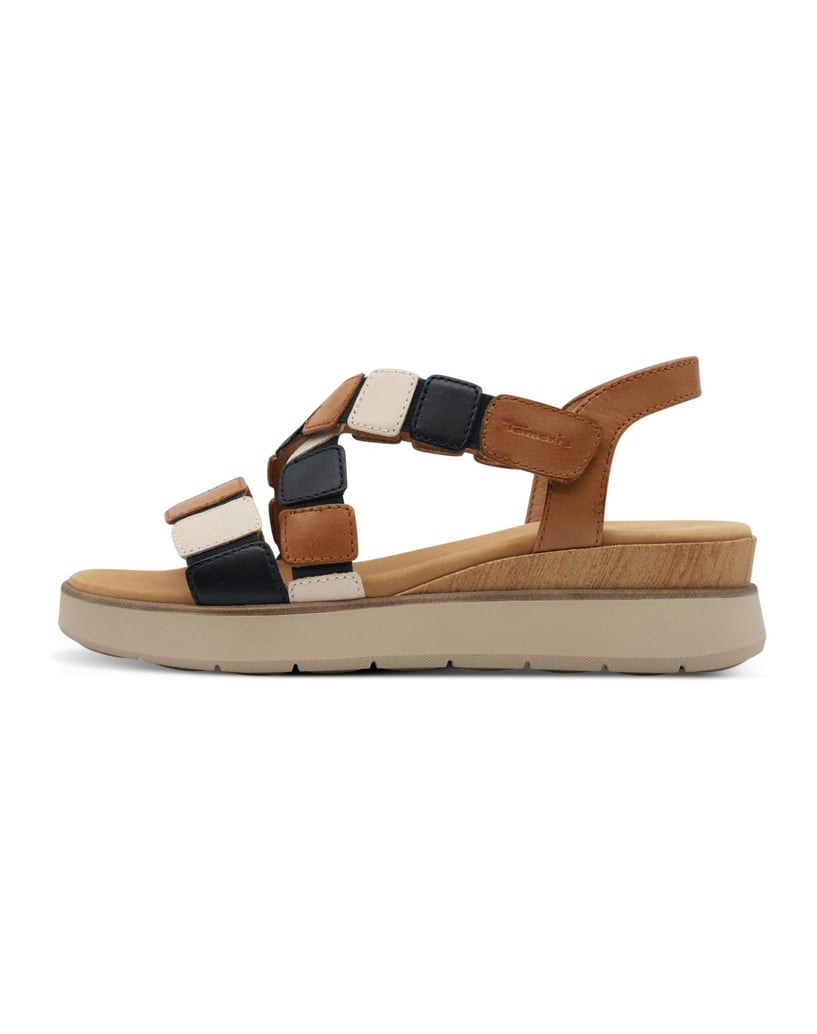 TAMARIS-Sandalette-braun