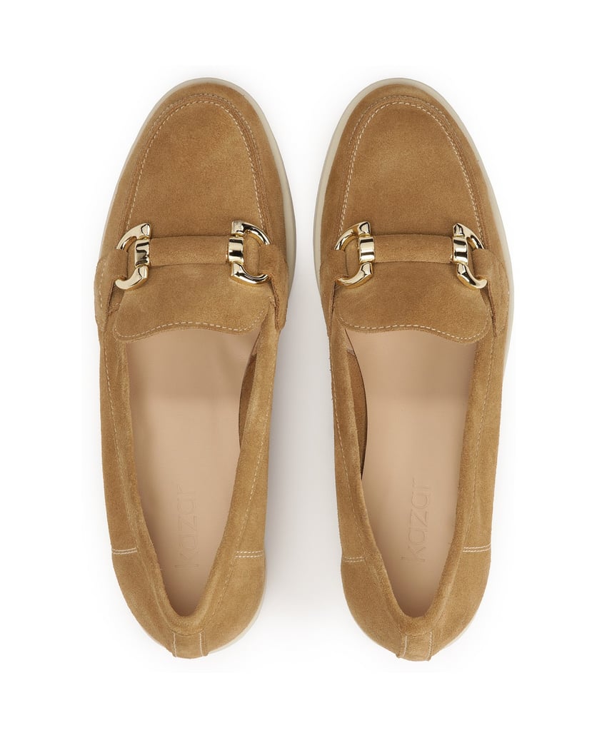 Kazar-Hellbraune-Slipper-aus-weichem-Wildleder-camel