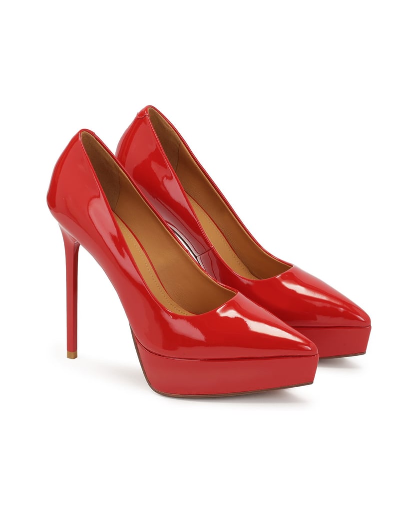 Kazar-Rote-Plateau-Pumps-aus-Lackleder-rot