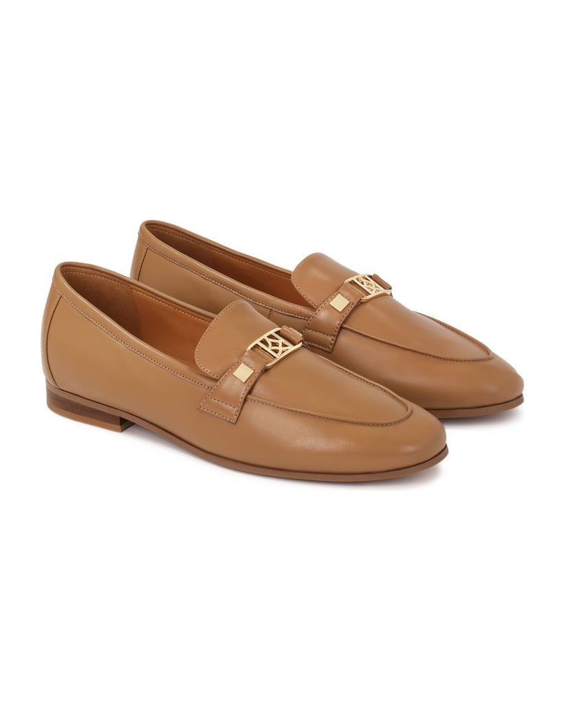 Kazar-Hellbraune-Leder-Slipper-für-Frauen-camel