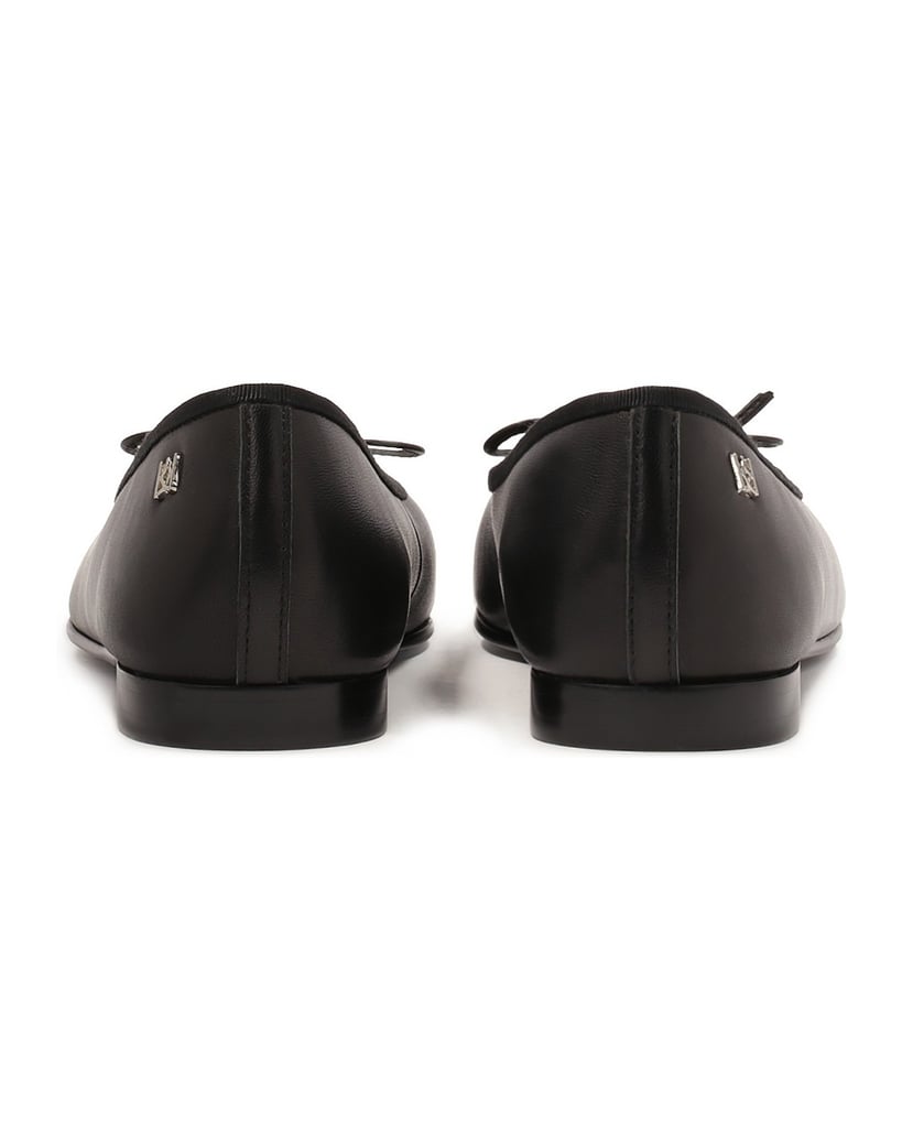 Kazar-Schwarze-minimalistische-Ballerinas-schwarz